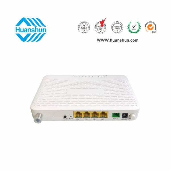 HSOS11176GNW FTTH終端（XPON ONU WIFI，WDM CATV）（1GE+3FE+2*2WIFI+WDM CATV NE)